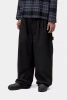 Spodnie CARHARTT WIP Brockman Black/Rinsed @I037065-8902
