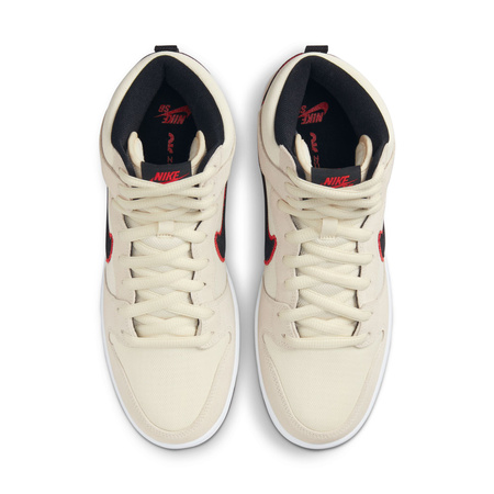 Buty NIKE SB Dunk High Pro Premium /Coconut Milk/Black Team Orange White @DO9394-100