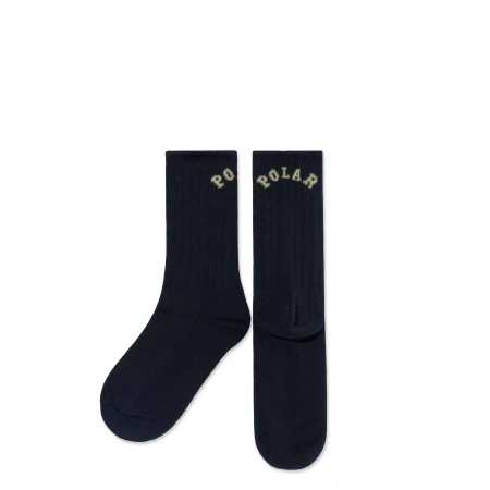 Skarpetki POLAR Large Rib College /Dark Navy @PSC-SP26-76