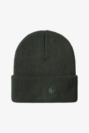 Czapka zimowa CARHARTT WIP Lambert /Raven/Moon Wash @I037108-3T6FQ