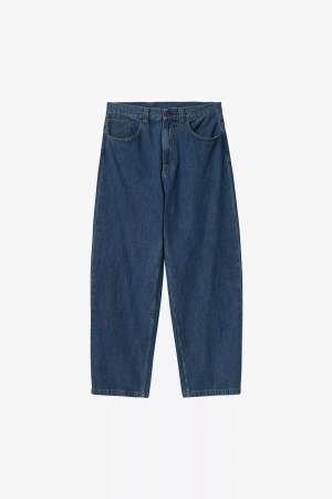 Spodnie CARHARTT WIP Brandon /Blue/Stone Washed @I035893-106