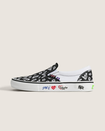 Buty VANS Skate Slip On Punk&Yo /Black/White @VN000EKPY281