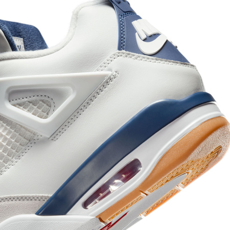Buty NIKE SB Air Jordan 4 Retro SB / Summit White/White Navy Neutral Grey @DR5415-100