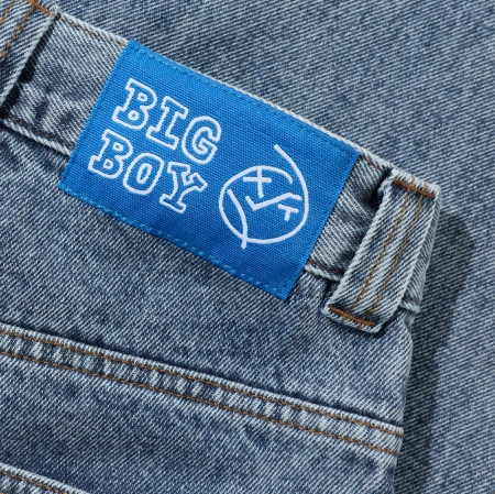 Spodnie POLAR Big Boy / Heavy Washed Blue @PSC-SP26-51