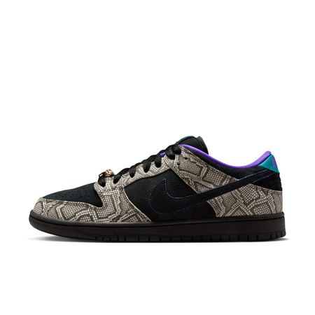 Buty NIKE SB Dunk Low Pro ''Dashawn Jordan'' / String /Black Bright Spruce Fierce Purple @IB6208-200
